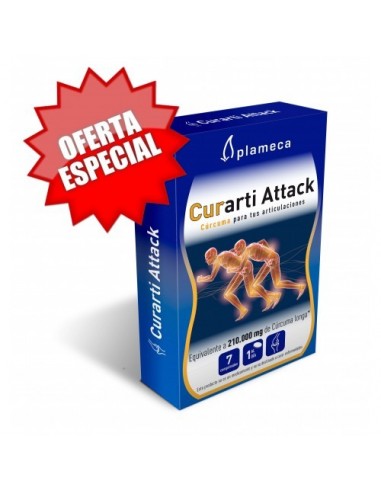 Curarti Attack 7 Comprimidos De Plameca