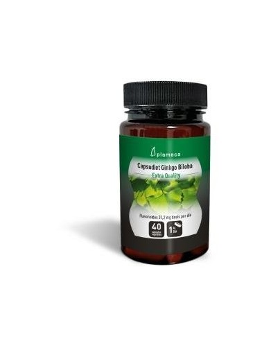 Capsudiet Ginkgo Biloba 40 Cápsulas Vegetales De Plameca