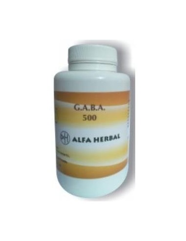 Gaba 500Miligramos 120 Cápsulas  Alfa Herbal