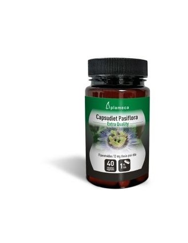 Capsudiet Pasiflora 40 Cápsulas Vegetales De Plameca