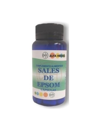 Sales De Epsom 100 Cápsulas  Alfa Herbal