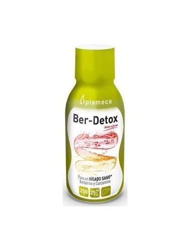 Pack de 2 unidades Ber-Detox Sabor Fresa 250Ml. de Plameca P