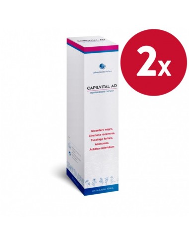 Pack 2 Unidades Capilvital Con Adenosina 100Ml. de Mahen.