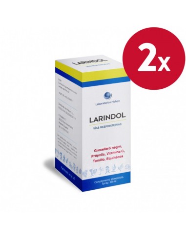 Pack 2 Unidades Larindol Spray 20Ml. de Mahen.