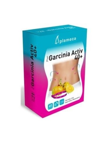 Pack de 2 unidades Plan Garcinia Activ 40+ 60Cap. de Plameca