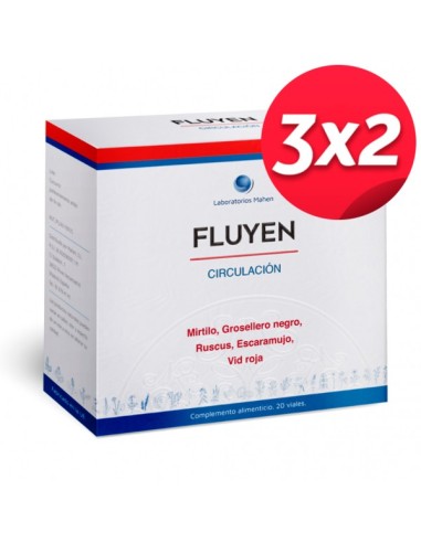 Pack 3x2 Fluyen 20Viales de Mahen