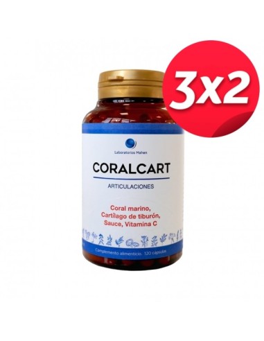 Pack 3x2 Coralcart 120Cap. de Mahen