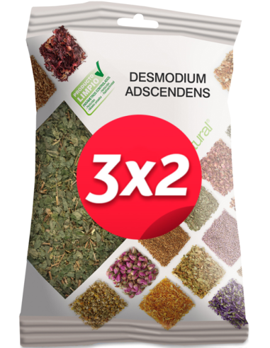 Pack 3X2 Desmodium Hierba 40Gr. de Soria Natural.