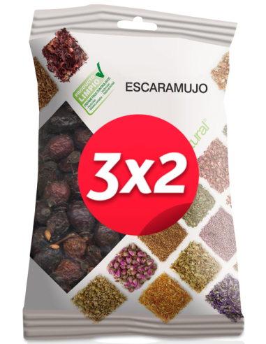 Pack 3X2 Escaramujo Bolsa 100Gr. de Soria Natural.