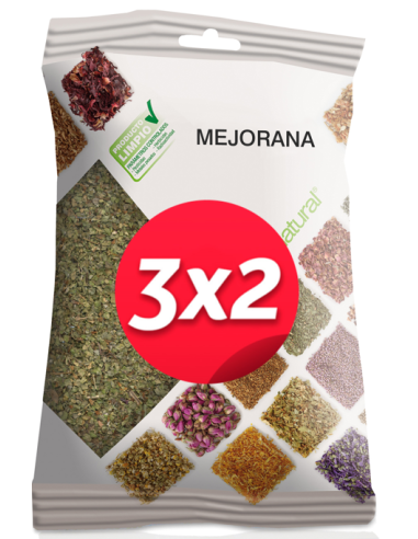 Pack 3X2 Mejorana Bolsa 40Gr. de Soria Natural.