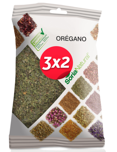 Pack 3X2 Oregano Bolsa 25Gr. de Soria Natural.