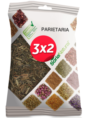 Pack 3X2 Parietaria Bolsa 30Gr de Soria Natural.