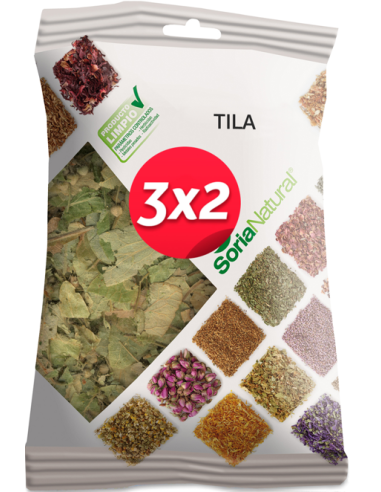 Pack 3X2 Tila Bolsa 30Gr. de Soria Natural.