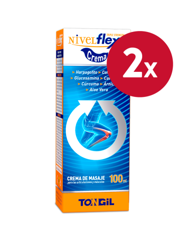 Pack 2 unidades Nivelflex crema 100 ml de Tongil