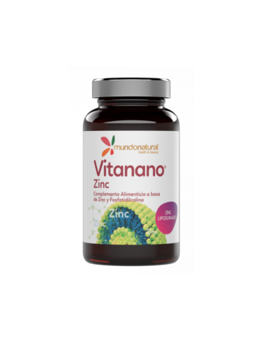 Vitanano Zinc Liposomado 30Cap. de Mundonatural