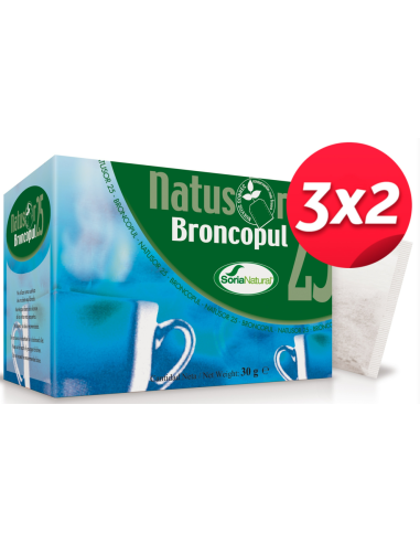 Pack 3X2 Natusor 25 Broncopul 20 Unidades de Soria Natural