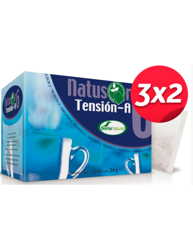 Pack 3X2 Natusor 6 Tension 20 Unidades de Soria Natural