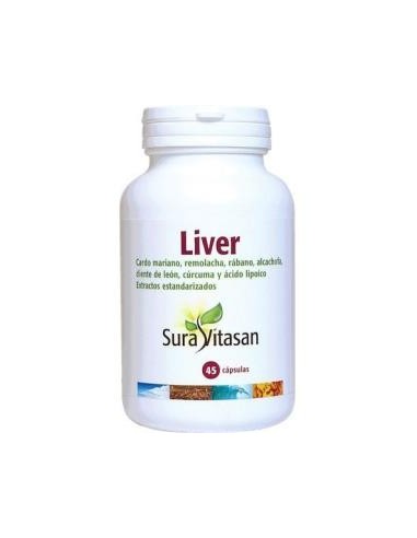 Pack de 2 uds Liver 45Cap. de Sura Vitasan