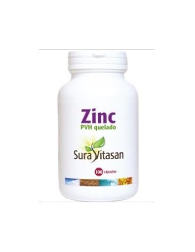 Pack de 2 uds Zinc Pvh Quelado 25Mg. 100Comp. de Sura Vitasan