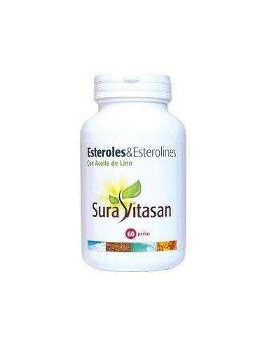 Pack de 2 uds Esteroles Y Esterolines 60Perlas de Sura Vitasan