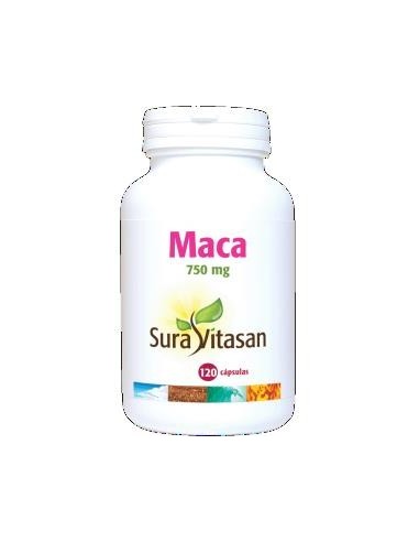 Pack de 2 uds Maca 750Mg. 120Cap. de Sura Vitasan