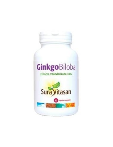 Pack de 2 uds Ginkgo Biloba Estandarizado Al 24% 60Cap. de Sura Vitasan