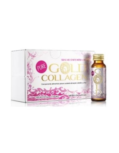 Gold Collagen Pure 10 Ampollas Gold Collagen