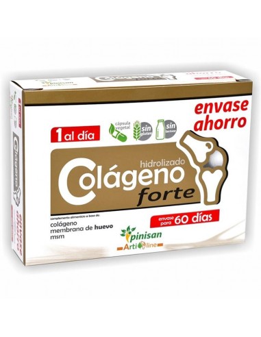 Colageno Hidrolizado Forte, 60 Caps de Pinisan