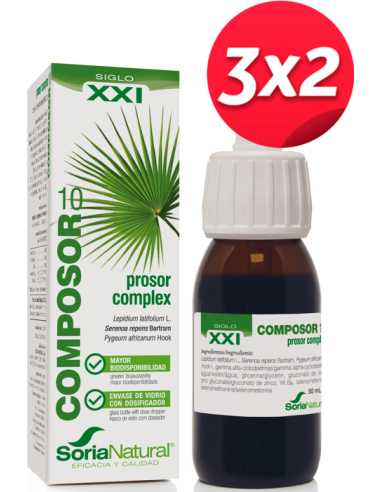 Pack 3X2 Composor 10 Prosor Complex Xxi 50Ml. de Soria Natural