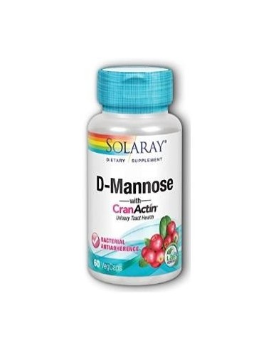 Pack 2 Uds. D-Mannose/Cranactin 60Cap. de Pack Solaray