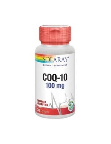 Pack 2 Uds. Q10 100Mg. 30 Perlas de Pack Solaray