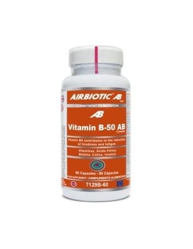 Pack 3x2 Vitamin B-50 Complex 30Cap. de Airbiotic Pack