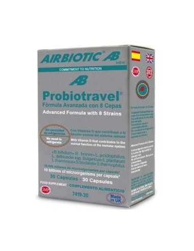 Pack 3x2 Probiotravel 30Cap. de Airbiotic Pack