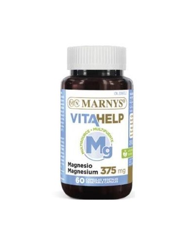 Vitahelp Magnesio 375Mg - 60 Caps. Marnys