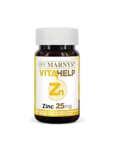 Vitahelp Zinc 25Mmg 120 Caps Marnys