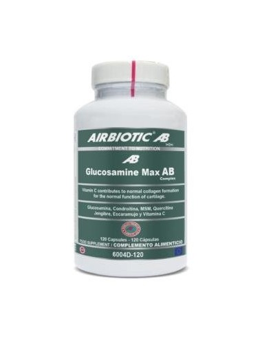 Pack 3x2 Glucosamina Max Ab Complex 120Cap. de Airbiotic Pac