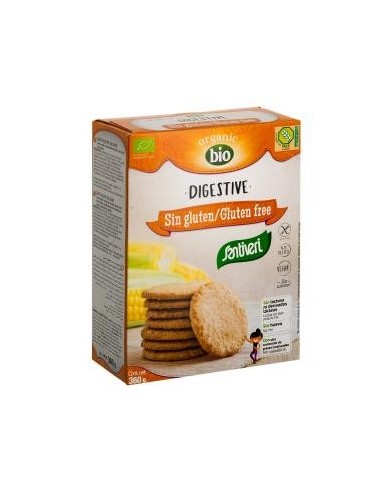 Galletas Digestive  2 Paquetes 360 Gramos Bio Sg Santiveri