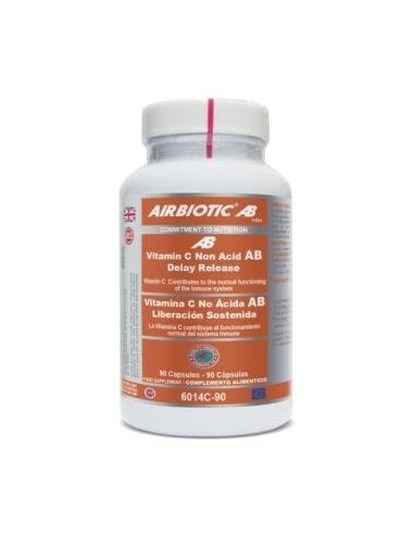 Pack 3x2 Vit C No Acida Lib. Sostenida 90Cap. de Airbiotic P