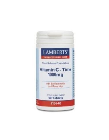 Vit.C 1000Mg. Time De Liberacion Sostenida 60 Comp de Lamber