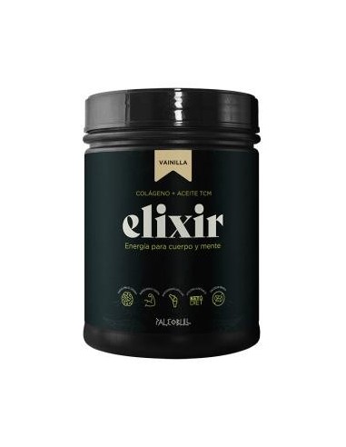 Paleobull Elixir Colageno+Aceitetcm Vainilla 450Gr Paleobull