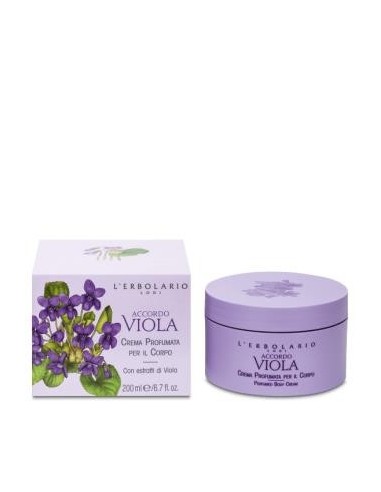 Accordo Violeta Crema Corporal 200 Mililitros L´Erbolario