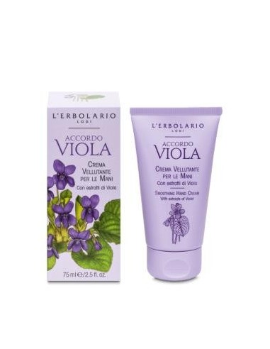 Accordo Violeta Crema Manos  75 Mililitros L´Erbolario