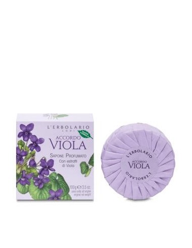 Accordo Violeta Jabon Pastilla 100 Gramos L´Erbolario