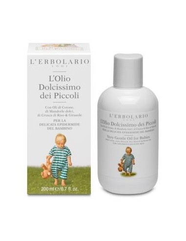 Aceite Corporal Dulcisimo Niños 200 Mililitros L´Erbolario