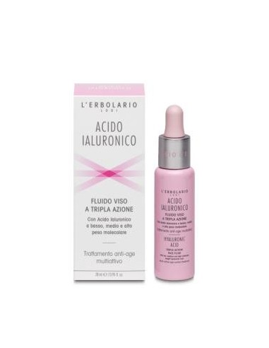 Acido Hialuronico Fluido Cara Triple Accion 28 Ml L´Erbolario