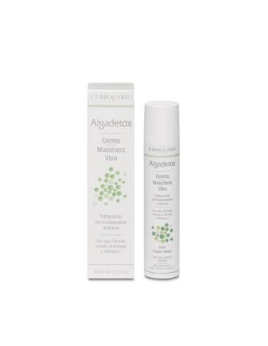 Algadetox Crema Mascara Facial 50 Mililitros L´Erbolario