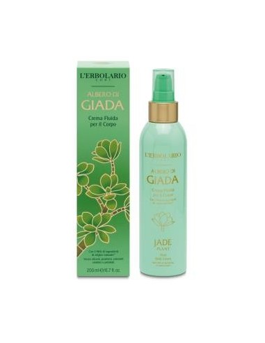 Arbol De Jade Crema Fluida Cuerpo 200 Mililitros L´Erbolario