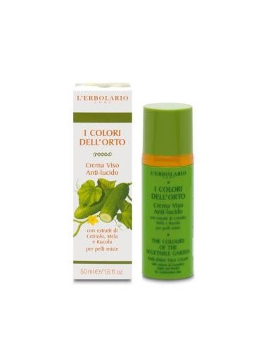 Colores Del Huerto Crema Facial Anti Brillo 50 Mililitros L´Erbolario