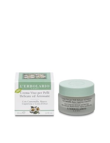 Crema Facial  Manzanilla Pieles Delicadas 30 Mililitros L´Erbolario