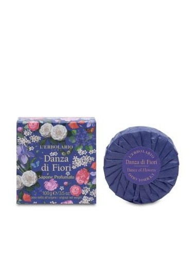 Danza De Flores Jabon Perfumado Pastilla  100 Mililitros L´Erbolario